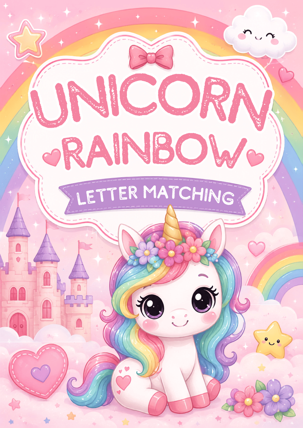 Unicorn A–Z Activity Book | Trace, Match & Colour - photo 2