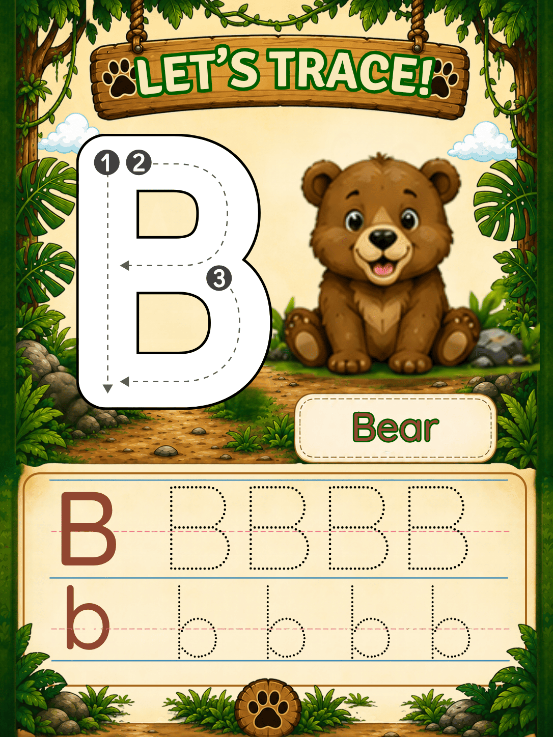 Animals A–Z Activity Book | Trace, Match & Colour - photo 6